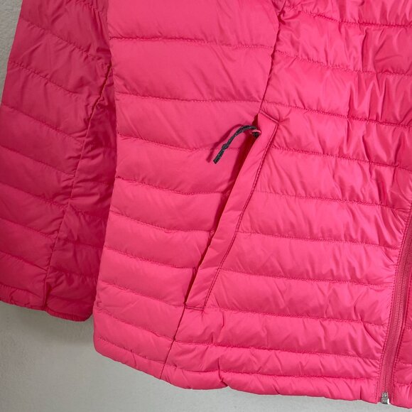 Columbia Womens Plus XXL Pink Puffer Jacket Lightweight Insulated Zip Up - Picture 6 of 9